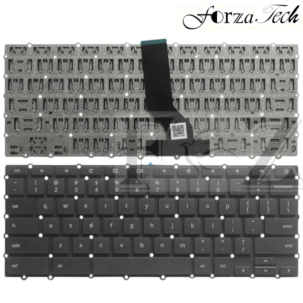Keyboard Laptop Acer Chromebook Spin 15 CB311 CP315 CP315-1H CP315-1H-P3F5 CP315-1H-P75Z Hitam Black