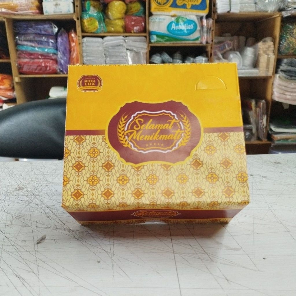 

Dus Snack Easy pack ukuran 12x14