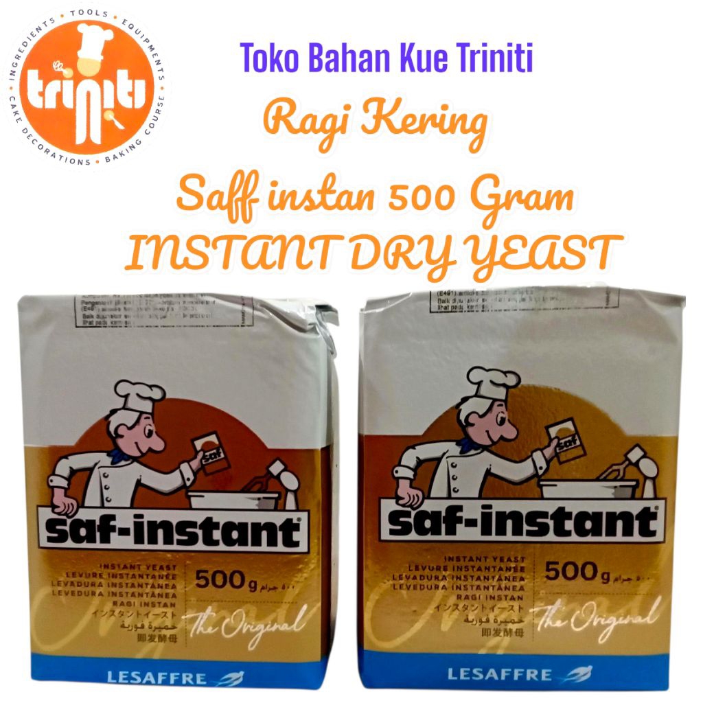 

Ragi Kering Saf lnstant 500 Gram [ Instan Dry Yeast ]