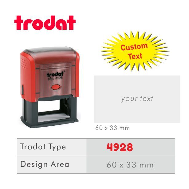 

Stempel Otomatis Printy 4928 / Custom Design