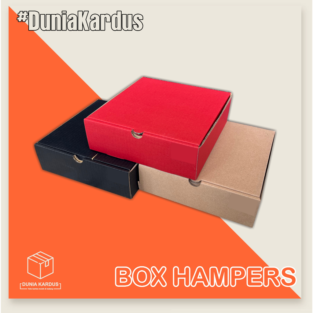 

Box Hampers 22x22x7 cm | BOX HAMPERS | BOX PACKING | BOX KADO | BOX Murah | BOX SOUVENIR |KEMASAN