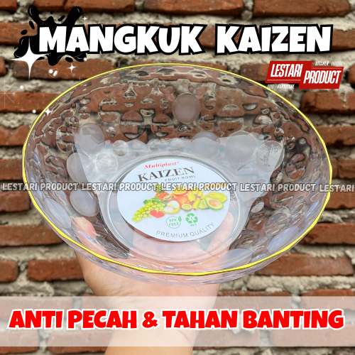 ( 3PCS ) MANGKUK SUP KAIZEN/ MANGKUK BUAH / MANGKOK / MANGKUK PLASTIK / MANGKUK SAYUR / MANGKUK BENI