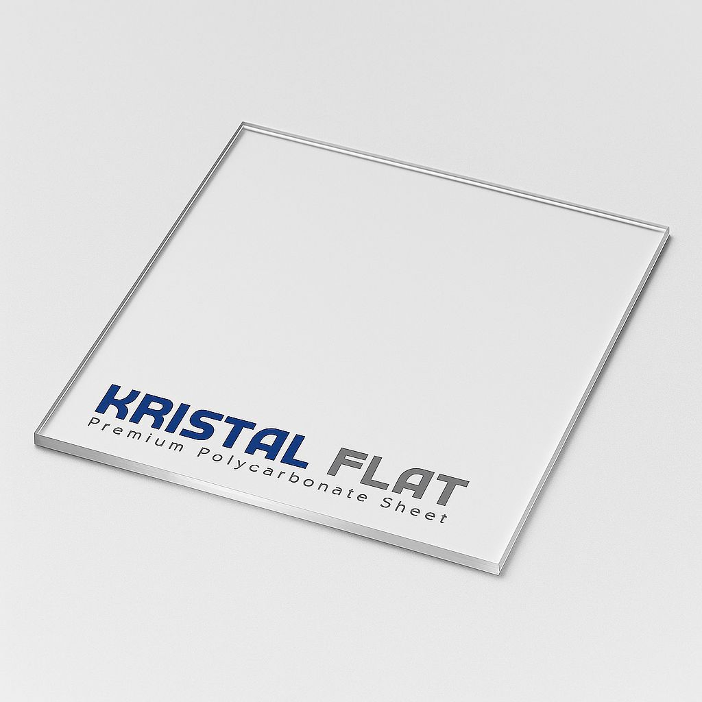 KRISTAL FLAT 4mm 1 ROLL Atap Kanopi Polycarbonate / Polikarbonat