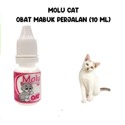 MOLU CAT / OBAT MABUK PERJALANAN KUCING DAN ANJING