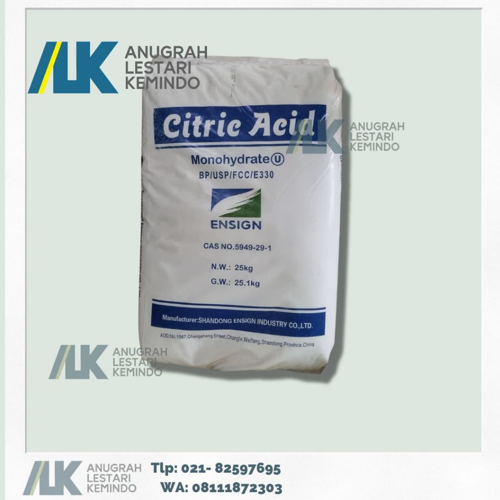 CITRIC ACID 25 KG / 1 SAK