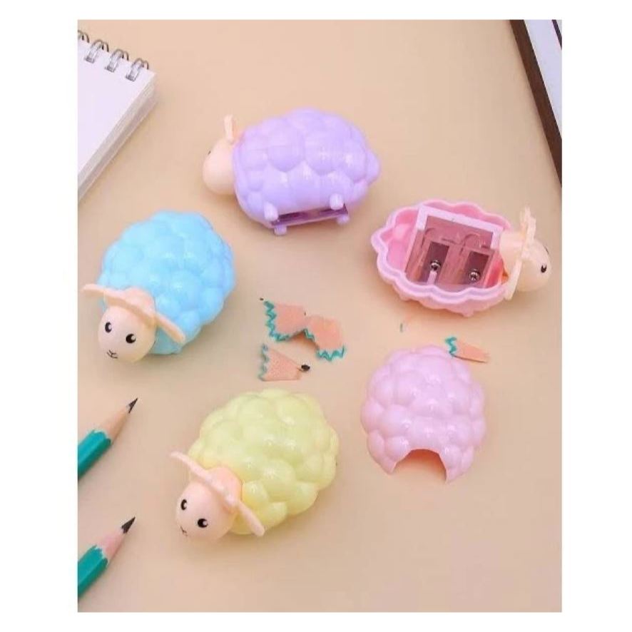 

Rautan Pensil Anak Lucu motif Hewan Domba 3D Sheep Random/Acak