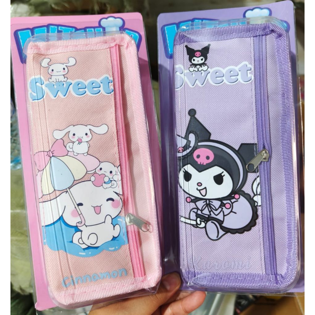 

Tempat Kotak pensil Anak karakter lucu resleting