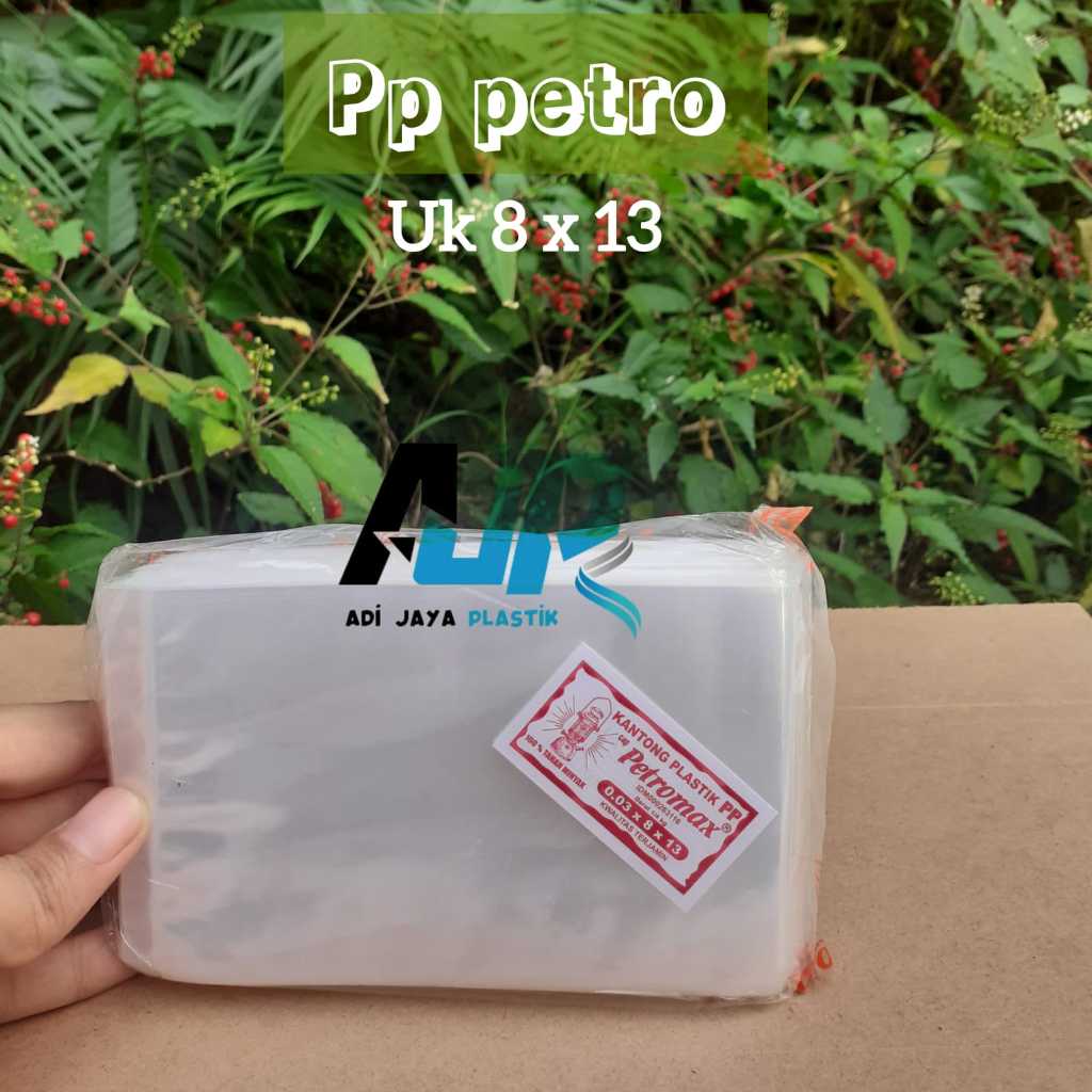 Kantong Plastik PP petromax uk 0.03 x 8 x 13 / PP PETRO 8 X 13