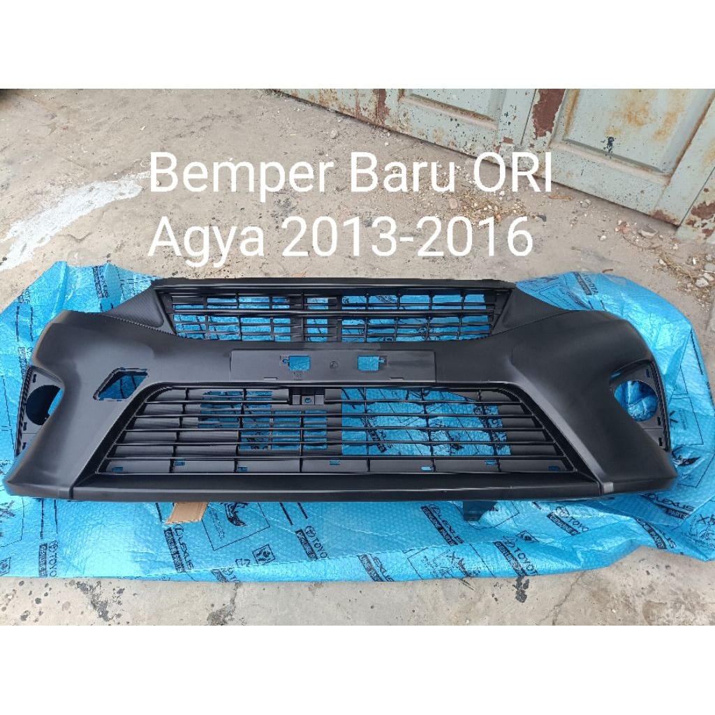 Bemper Baru ORI Toyota Agya 2013-16, bumper grill
