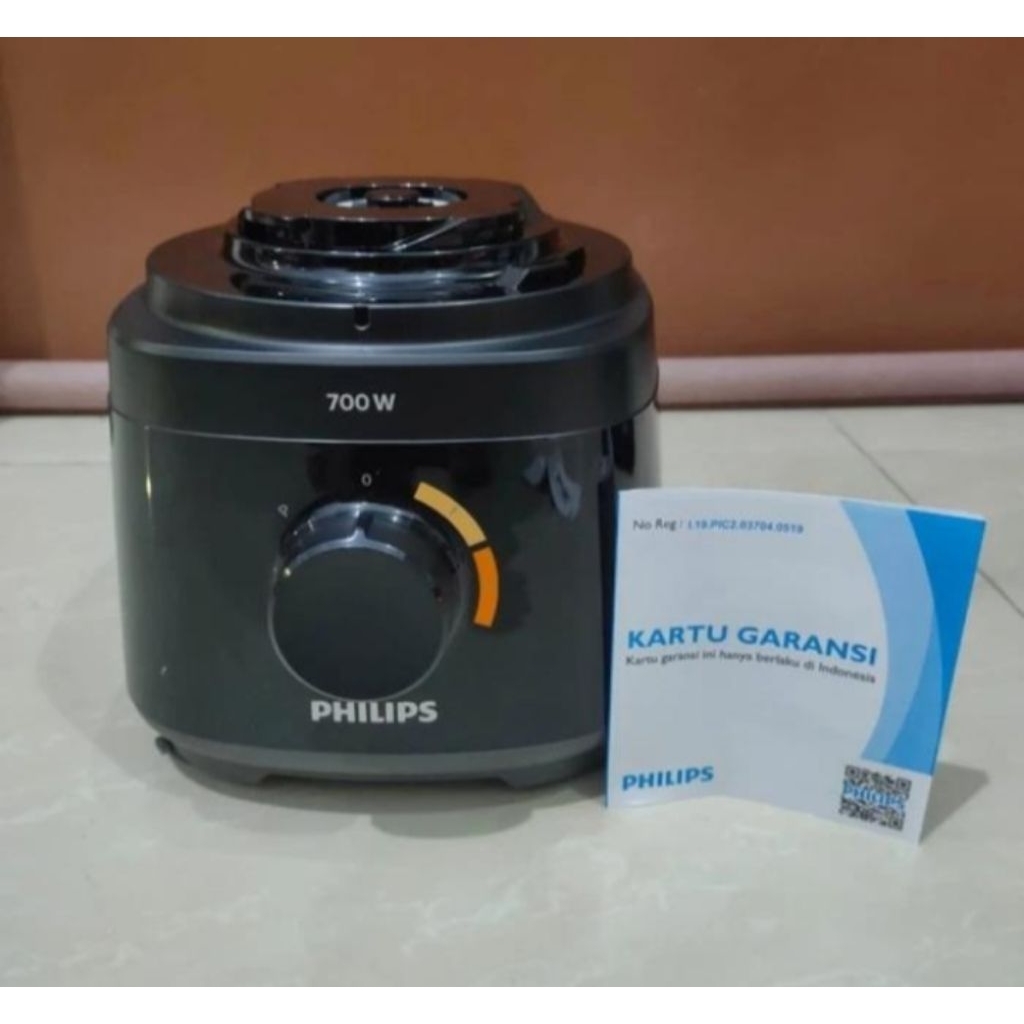 PHILIPS MESIN FOOD PROCESSOR HR-7310 HITAM