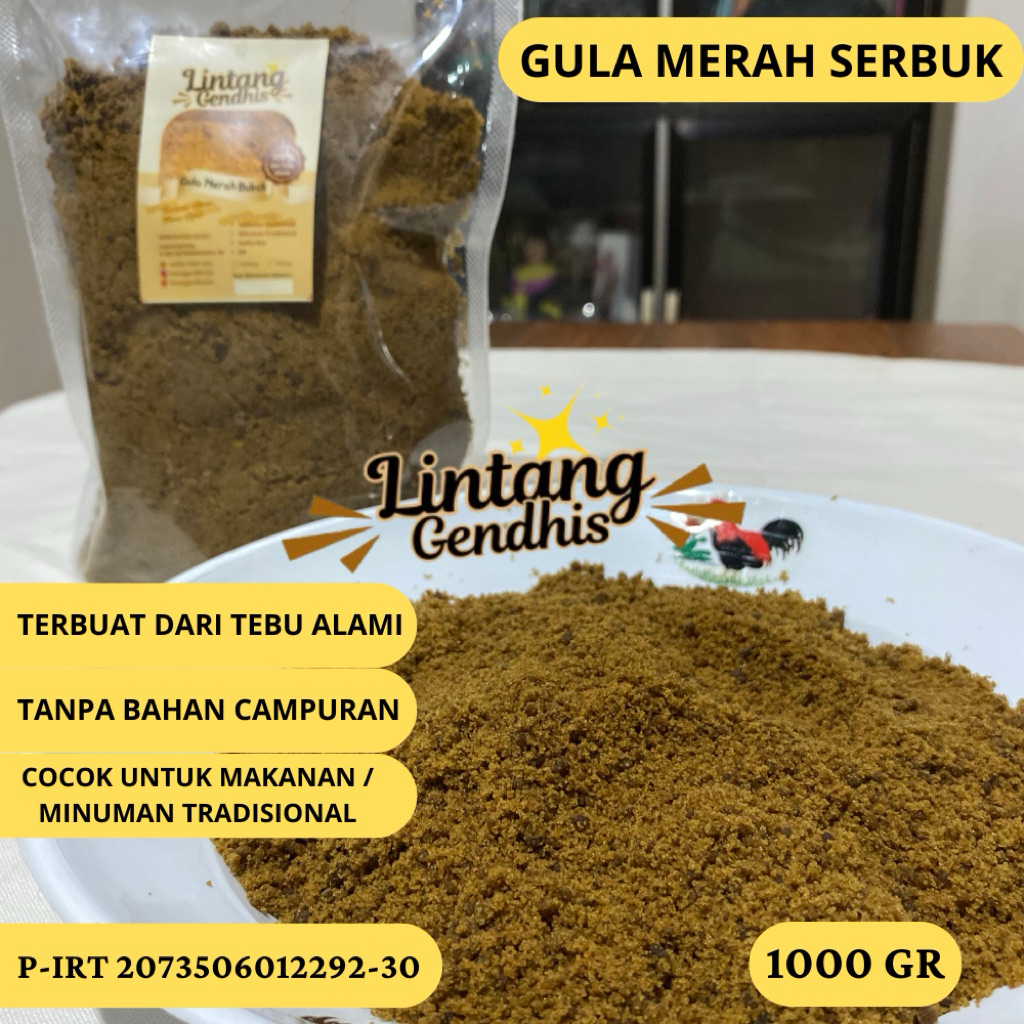 

Lintang Gendhis Gula Merah Bubuk 1000gr