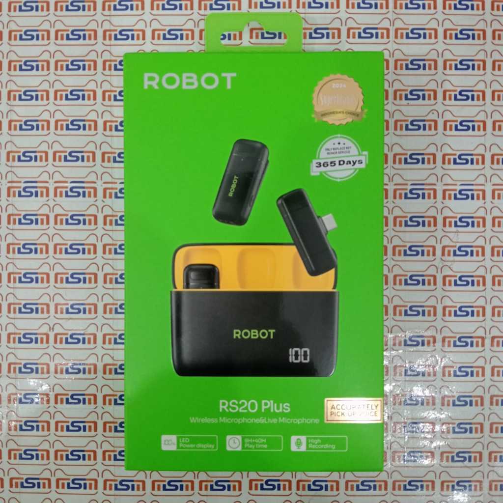 WIRELESS MICROPHONE ROBOT RS20 PLUS