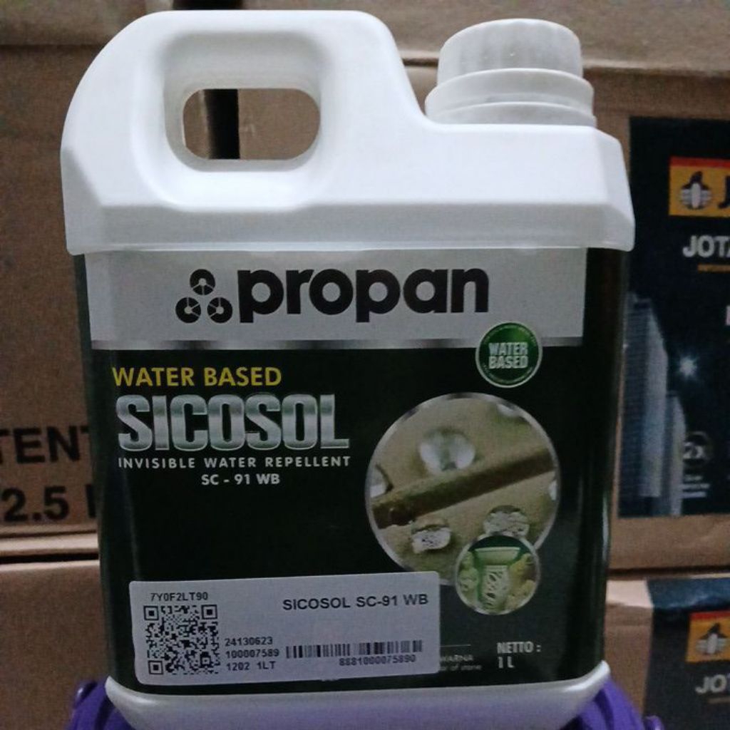 PROPAN SICOSOL SC-91 WB 1LTR/CAT PELAPIS BATU ALAM/COATING BATU ALAM/CAT PELAPIS BATU ALAM WATERBASE