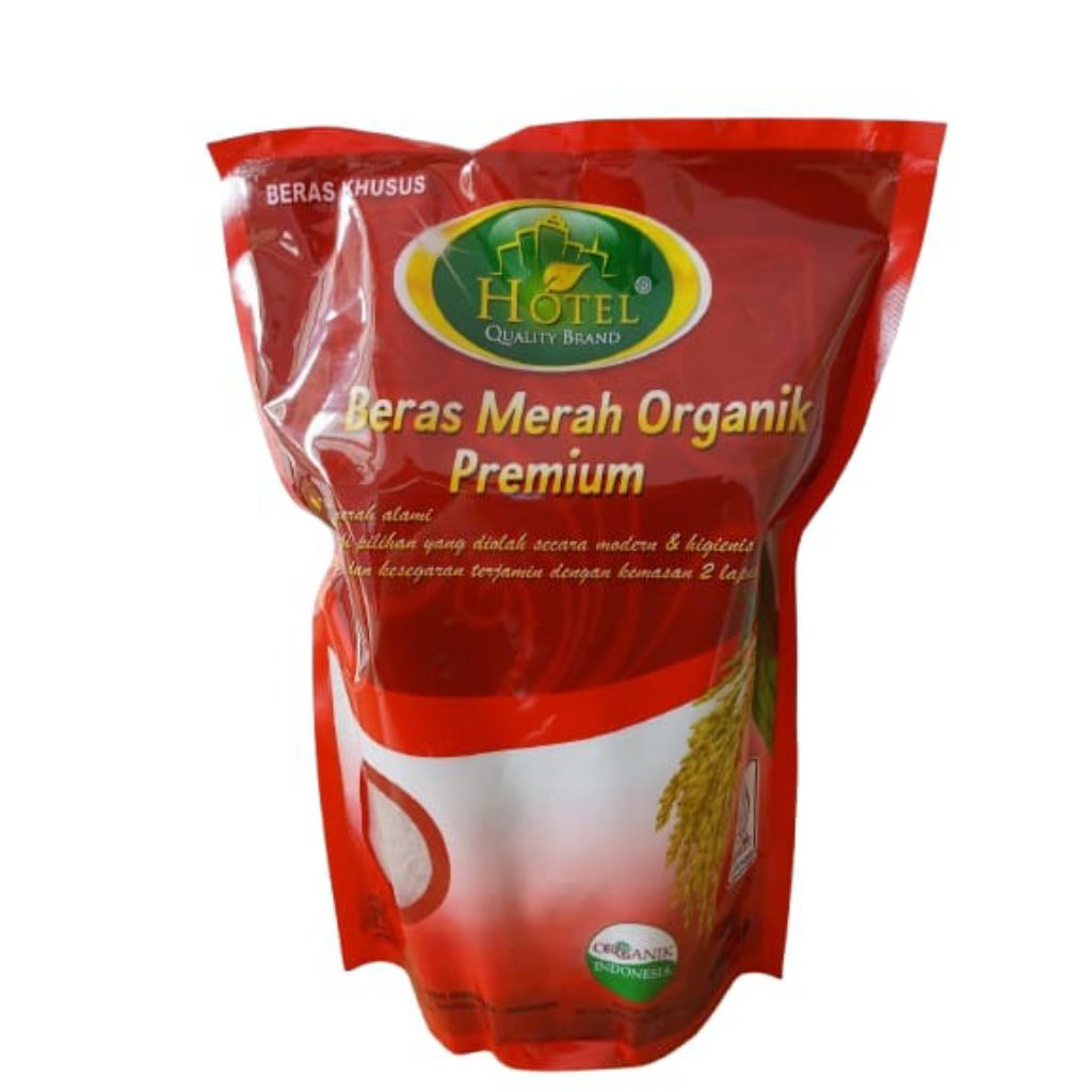

Beras Merah Premium Organik Brand Hotel 2kg