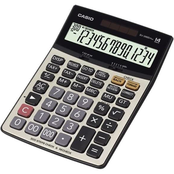 

Kalkulator Casio DJ 240 D Plus ORIGINAL