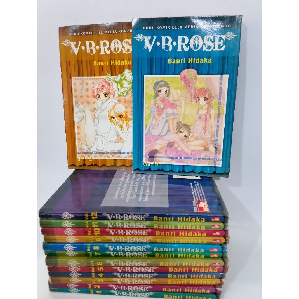 Komik Bekas V.B ROSE Seri 1-14 ( urut )