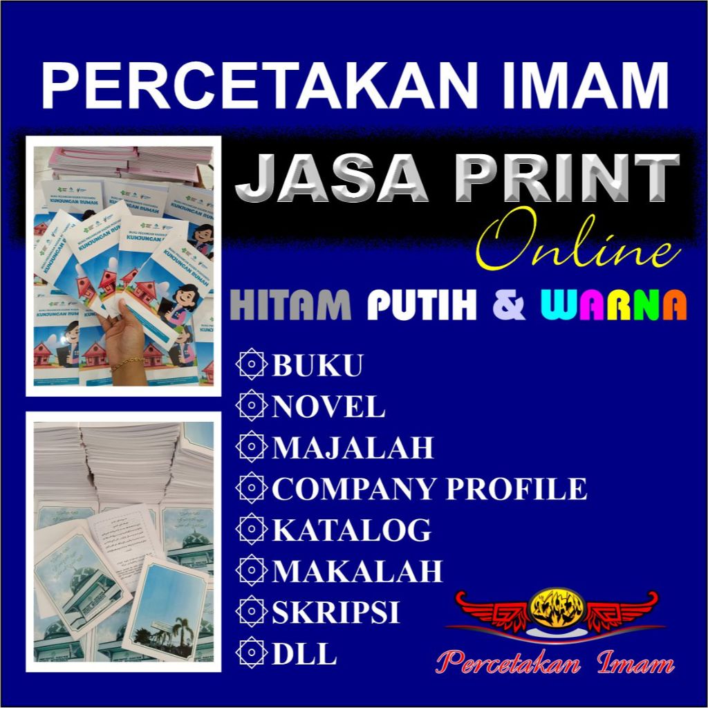 CETAK Buku, Makalah, Skripsi, Tugas dll