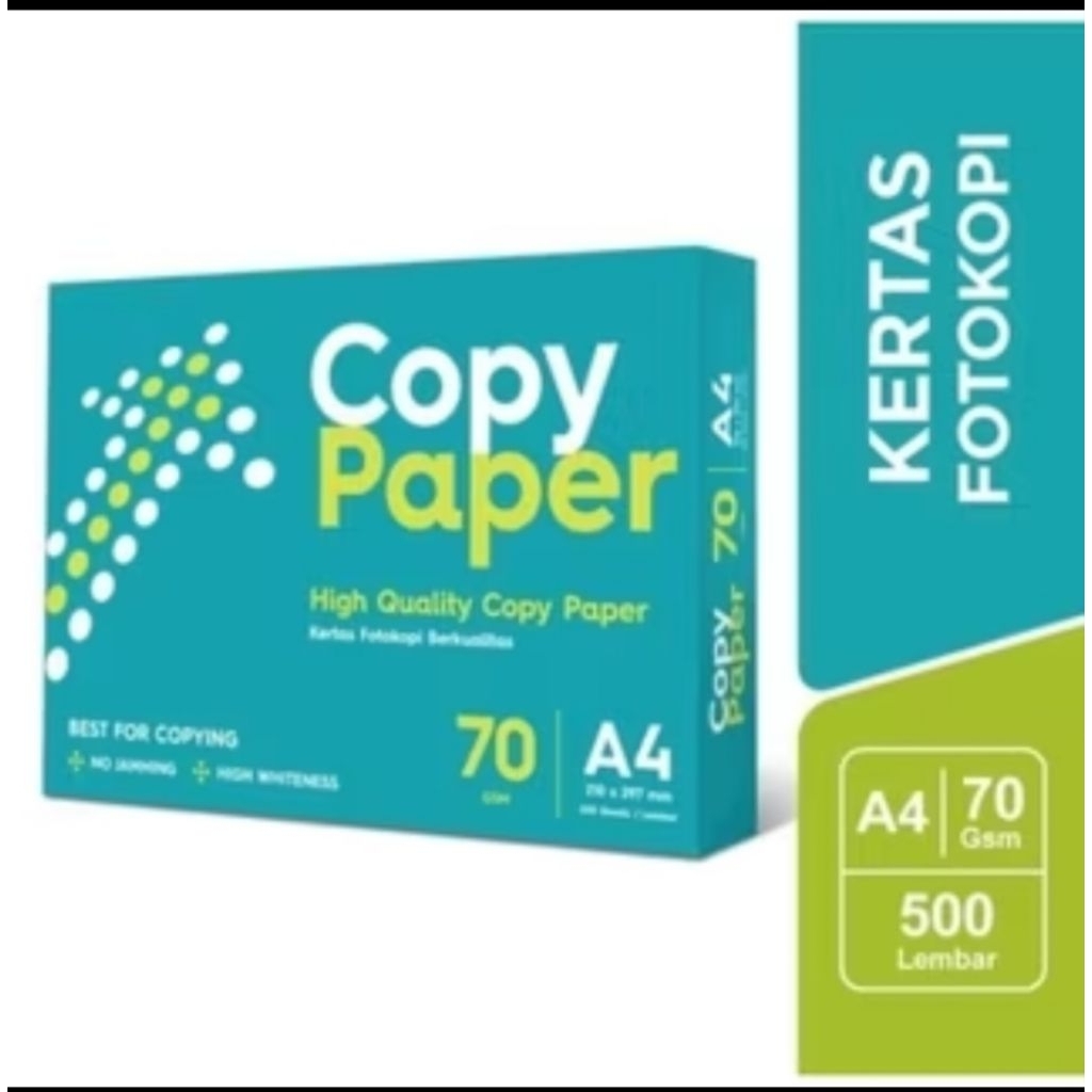 

Copy Paper Kertas A4 F4 70 GSM
