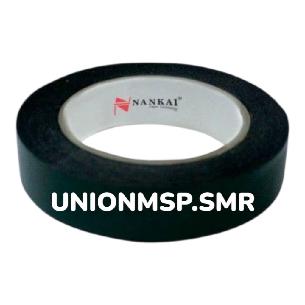 

NANKAI DOUBLE TAPE FOAM HIJAU PANJANG 5 METER | ISI 1 PCS ISOLASI DUA SISI KUAT