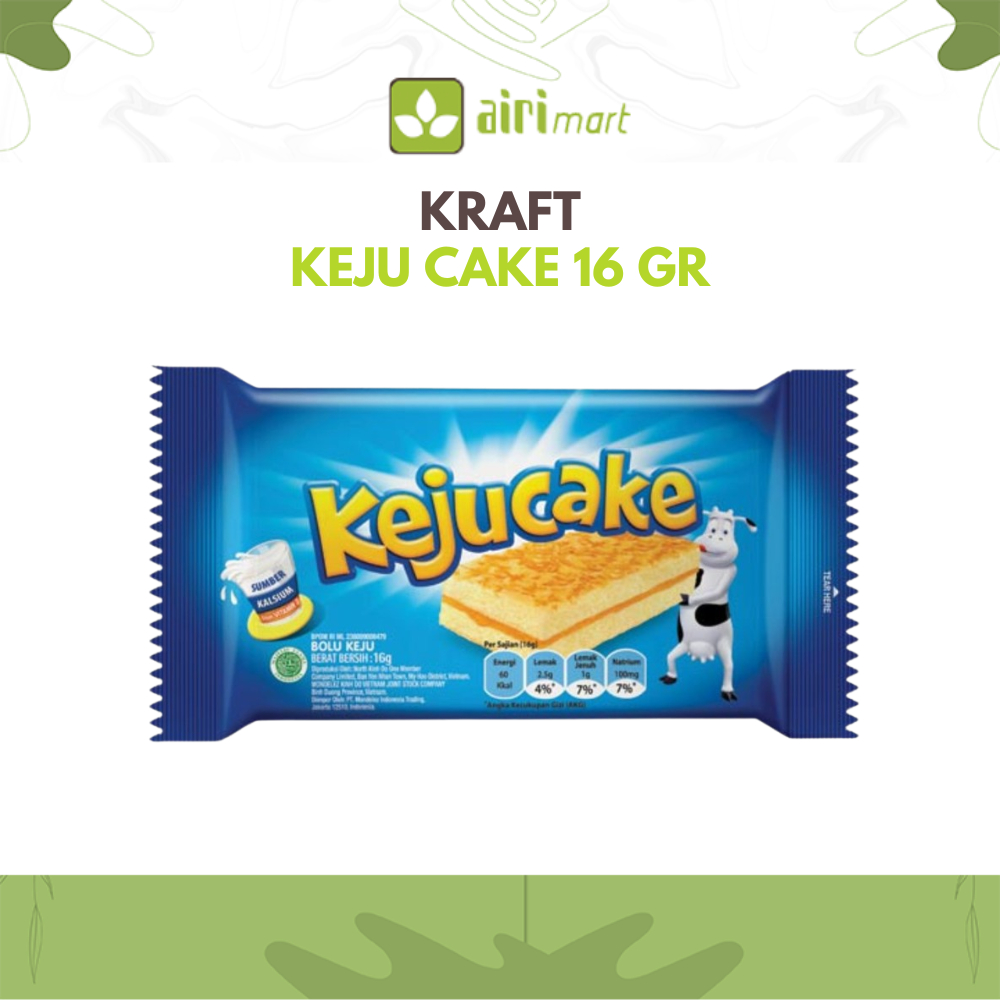 

Kraft Keju Cake Bolu Keju Kraft 16 gr