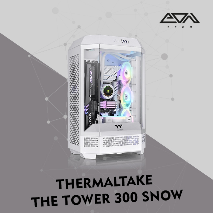 THERMALTAKE THE TOWER 300 Snow PC Gaming Casing Case