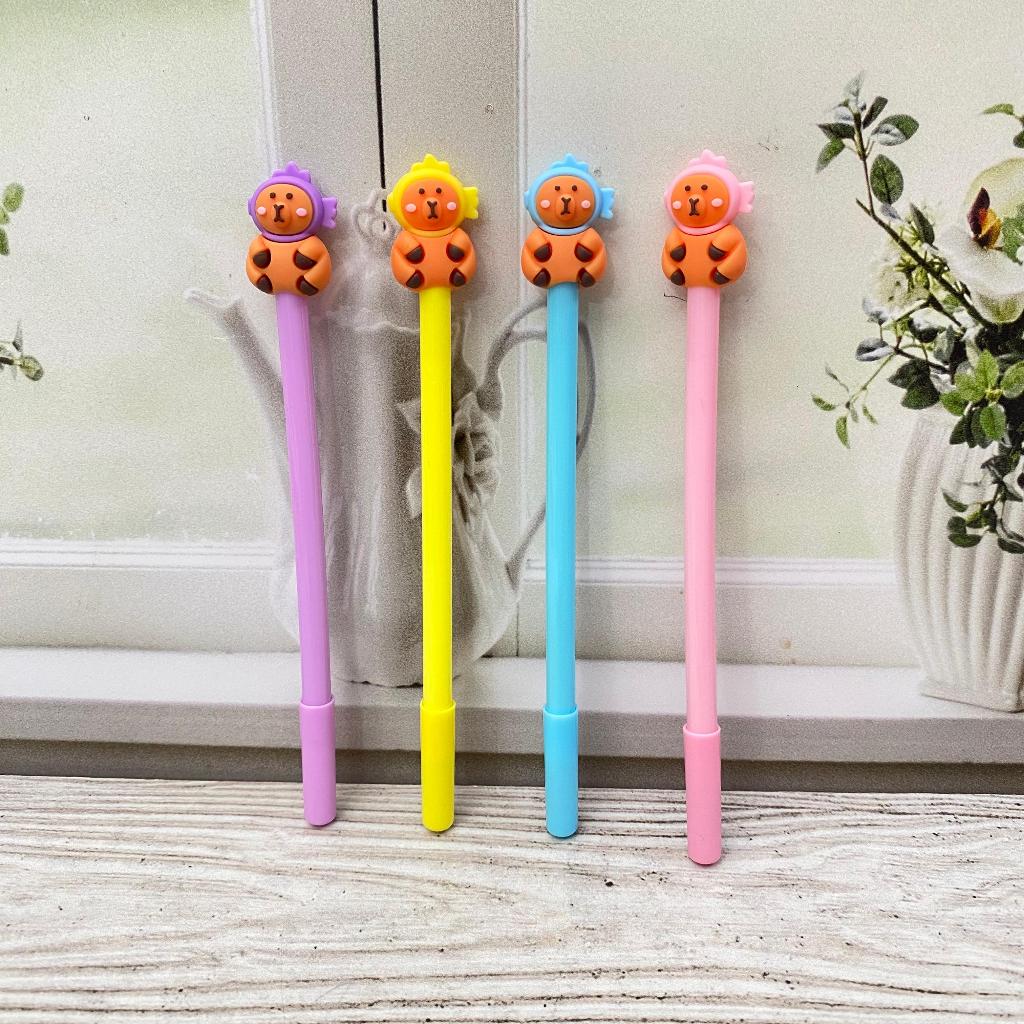 

Pulpen Gel Hewan Capybarra Topi Ikan Lucu Pen Gel Capybarra Bisa COD