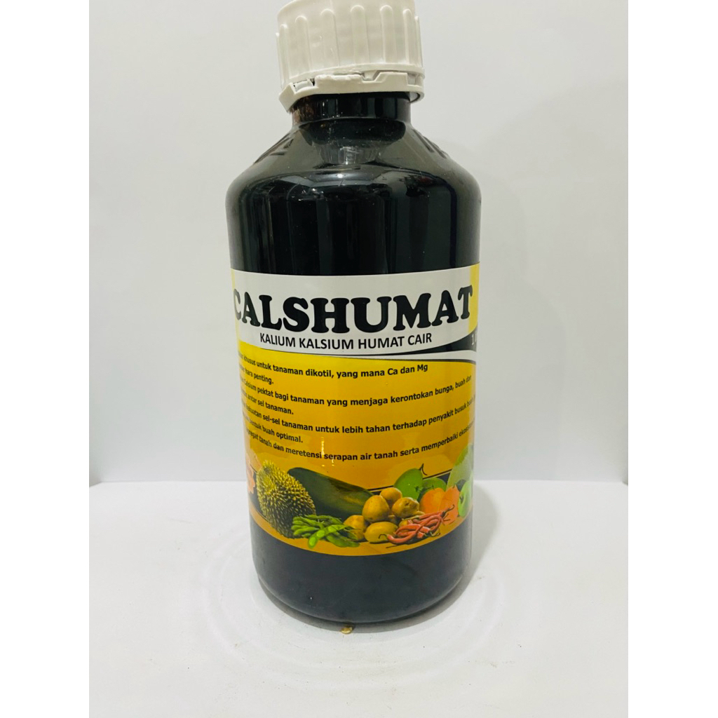 Biostimulan - Calshumat 1 liter pupuk kalium kalsium humat cair