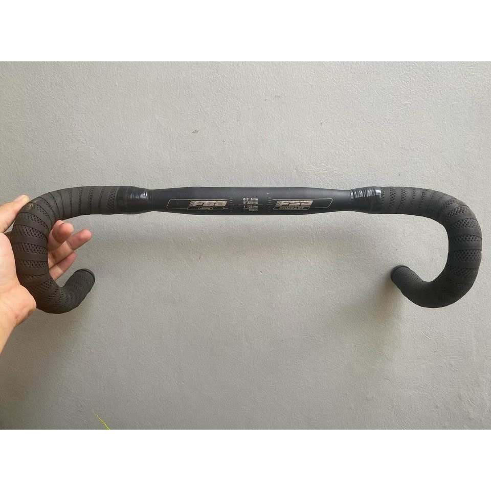 Dropbar FSA Vero Compact 440 mm, clamp oversize, include bartape