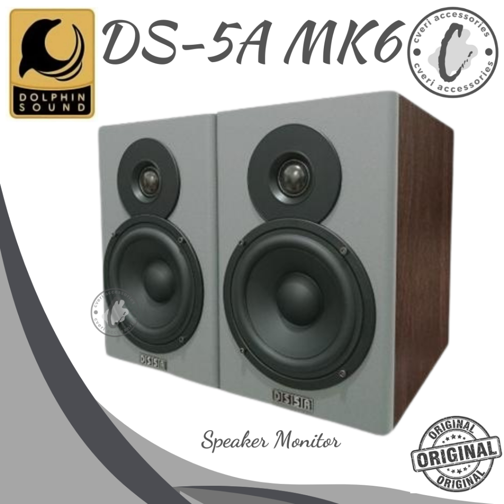 Dolphin Sound DS5A MK6 Speaker Monitor Original DS-5A MK-6 MK VI