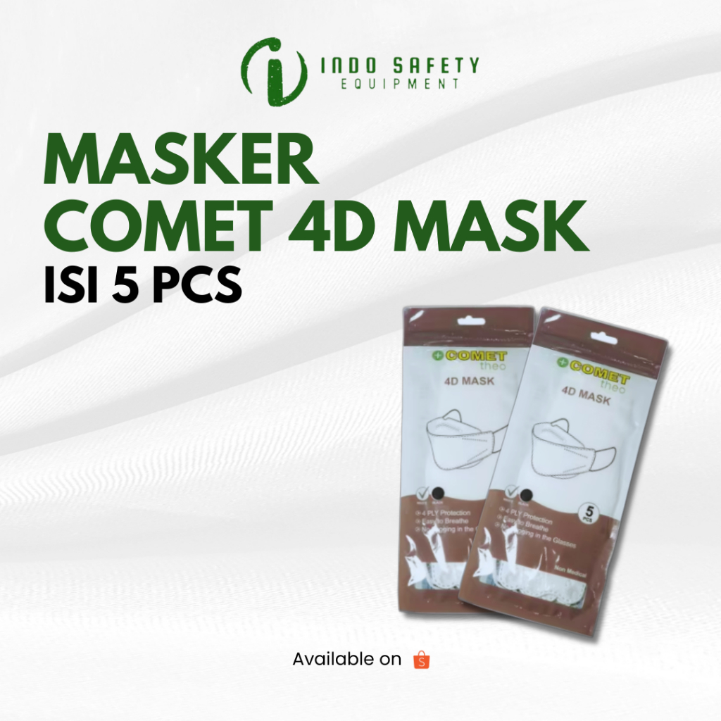 Masker COMET THEO 4D Mask isi 5 Pcs