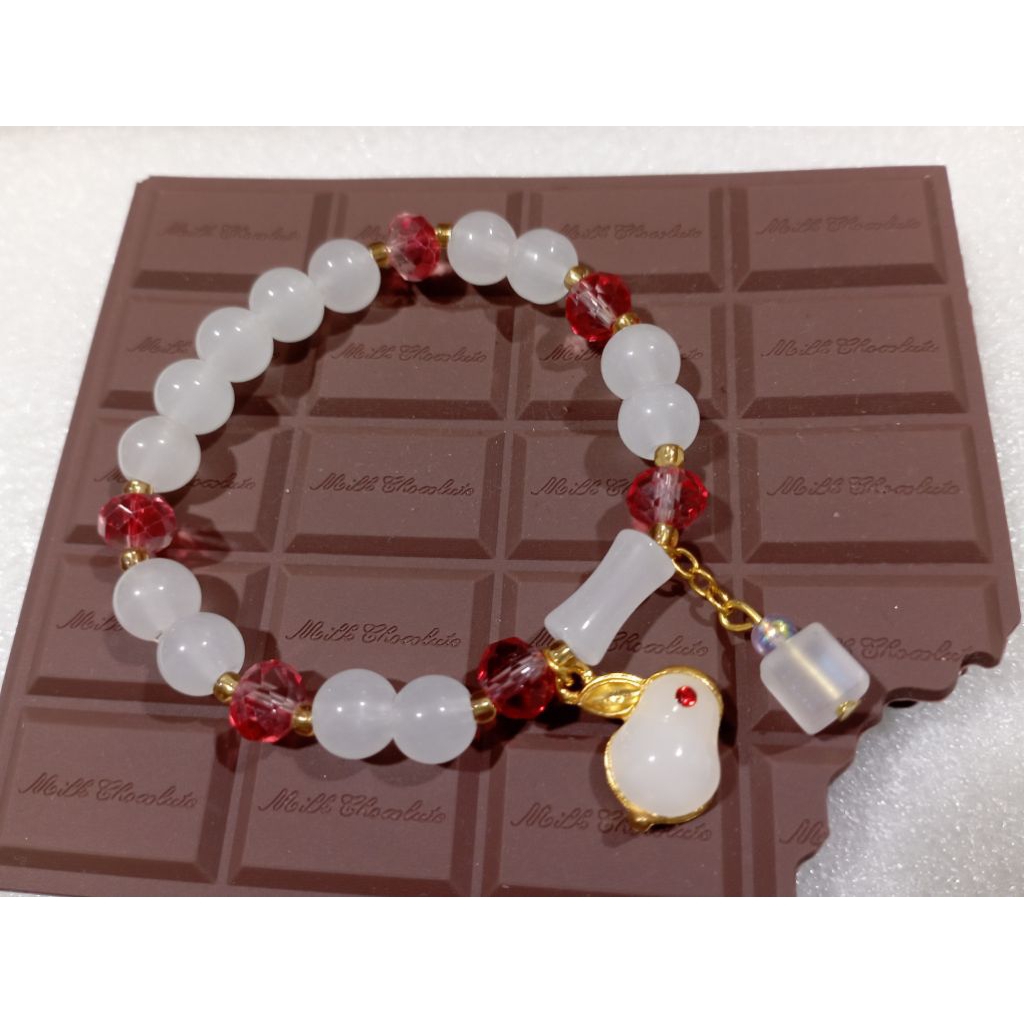 Gelang Giok putih rabbit