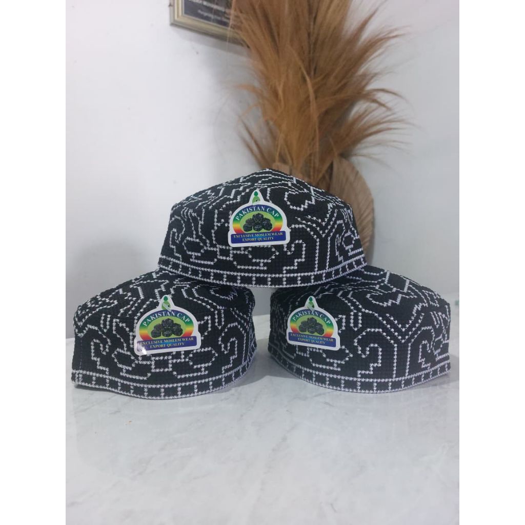 kopyah ori pakistan strimin,peci original,