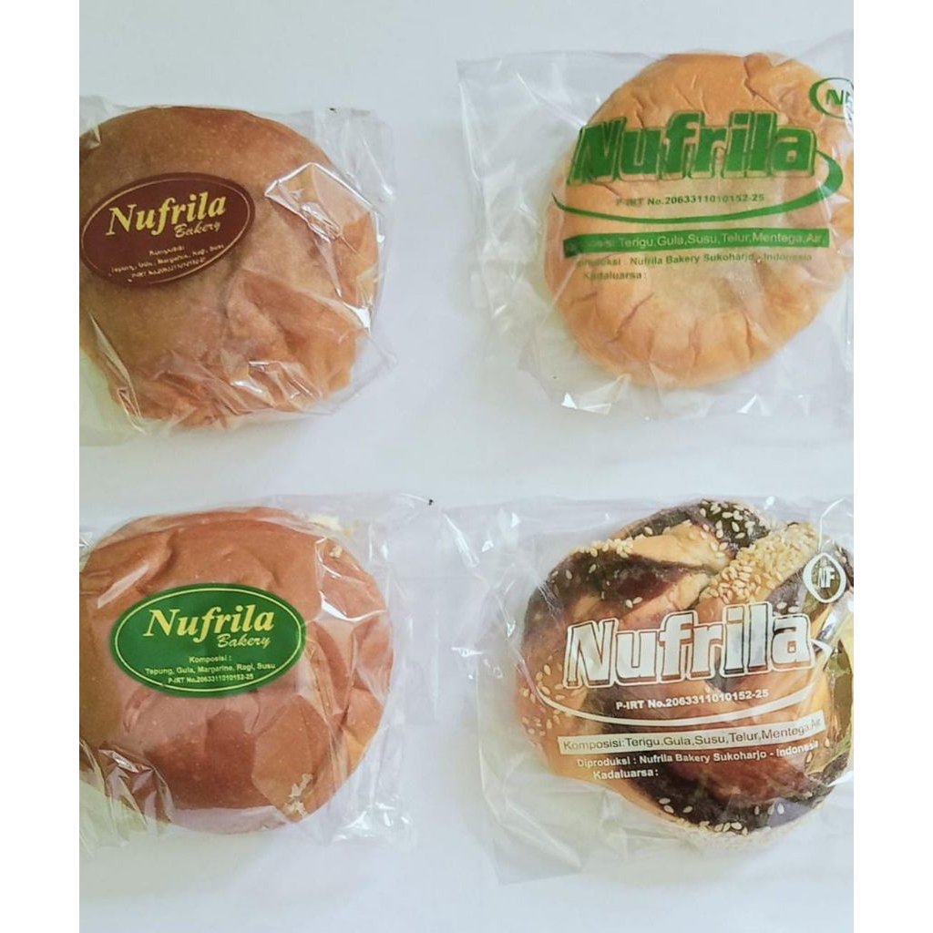 

roti smeer mentega semir oles merk NUFRILA BAKERY