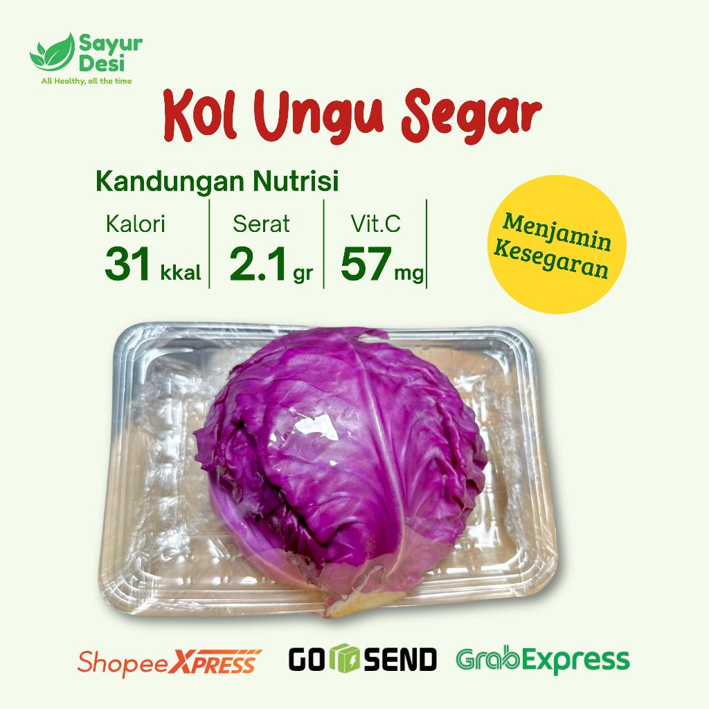 

Kol Ungu Segar Sayur Desi