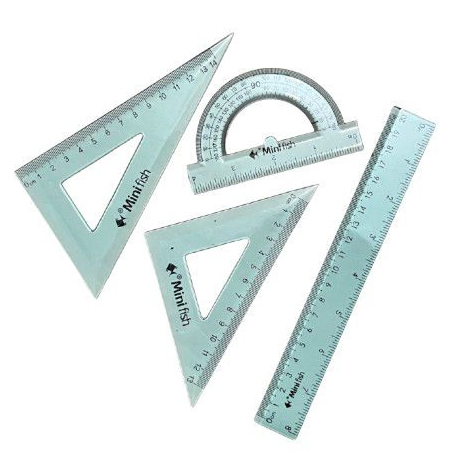 

RULER SET 20CM 9300-WM / GARISAN SET LENGKAP / PENGGARIS ISI 4 PCS / PENGGARIS 20CM / PENGGARIS SEKOLAH SEGITIGA BUSUR