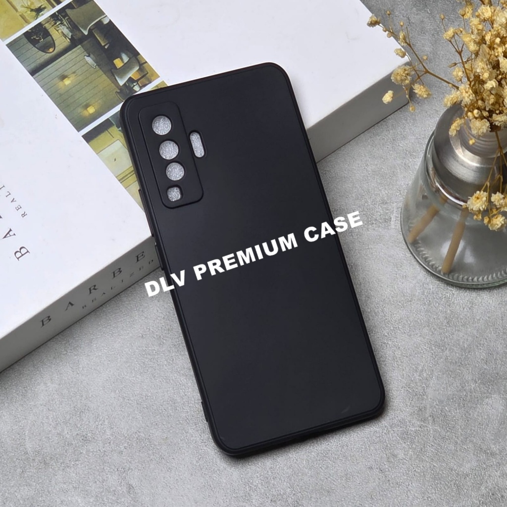 VIVO X50 VIVO X50 PRO VIVO X60  MACARON BLACK PREMIUM  SOFT CASE BLACK  VIVO X50 VIVO X50 PRO VIVO X
