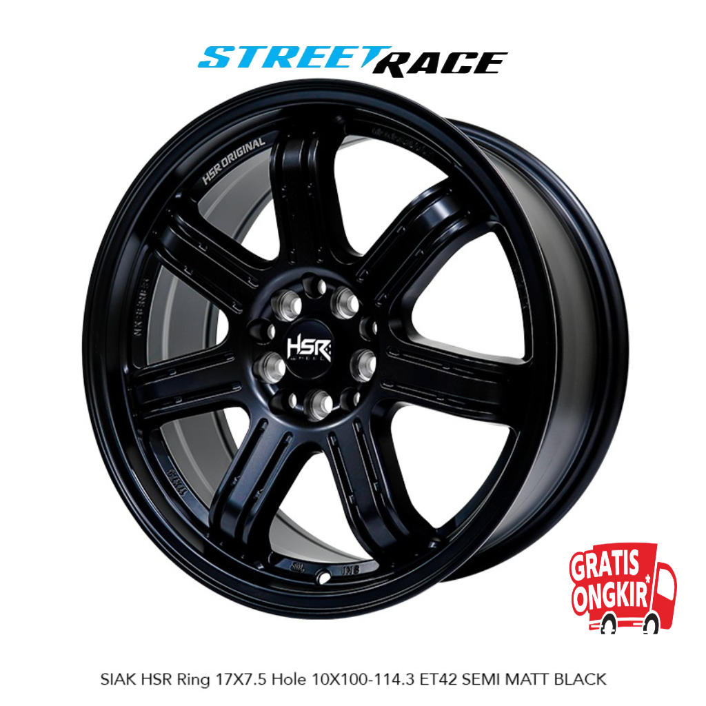 Velg HSR Siak Ring 17 Cocok untuk Hrv Innova Xpander Toko Velg Bekasi