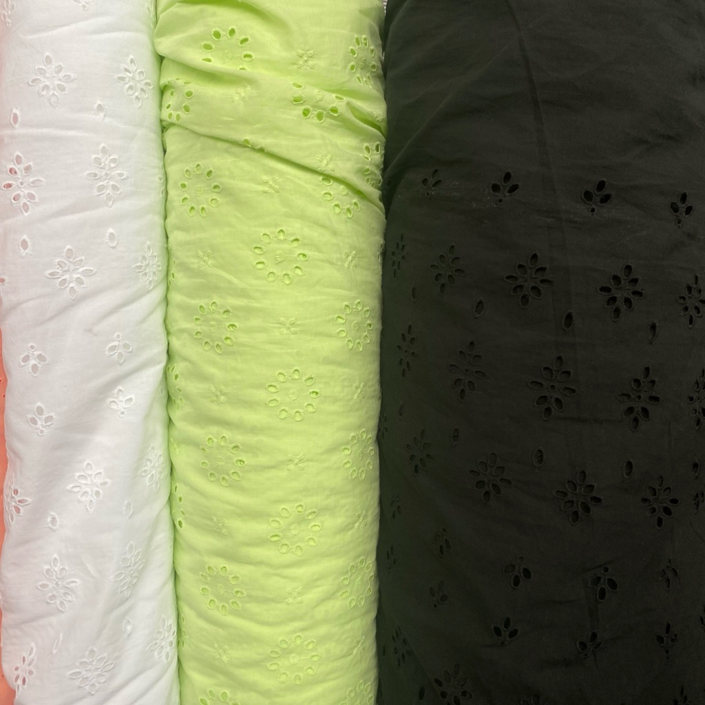 kain katun bordir hitam|kain katun bordir bolong|kain katun bordir premium|kain meteran harga per 0,