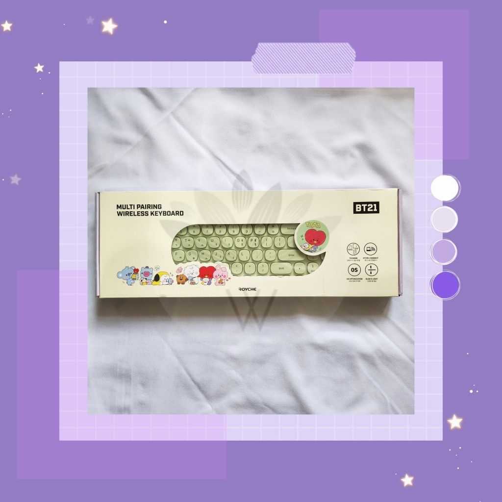 BT21 Multi Pairing Wireless Keyboard