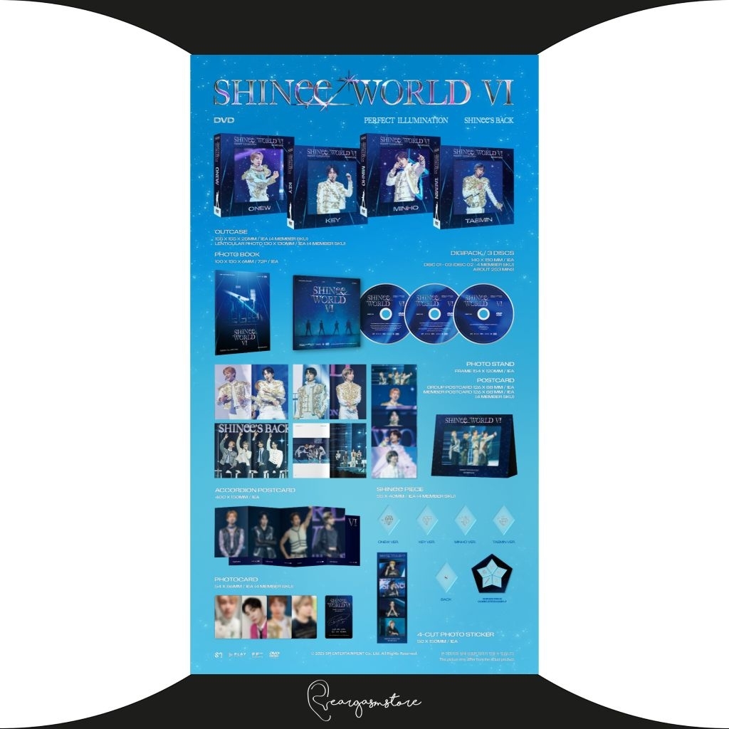 SHINEE - SHINEE WORLD VI [PERFECT ILLUMINATION : SHINEE'S BACK] (DVD)