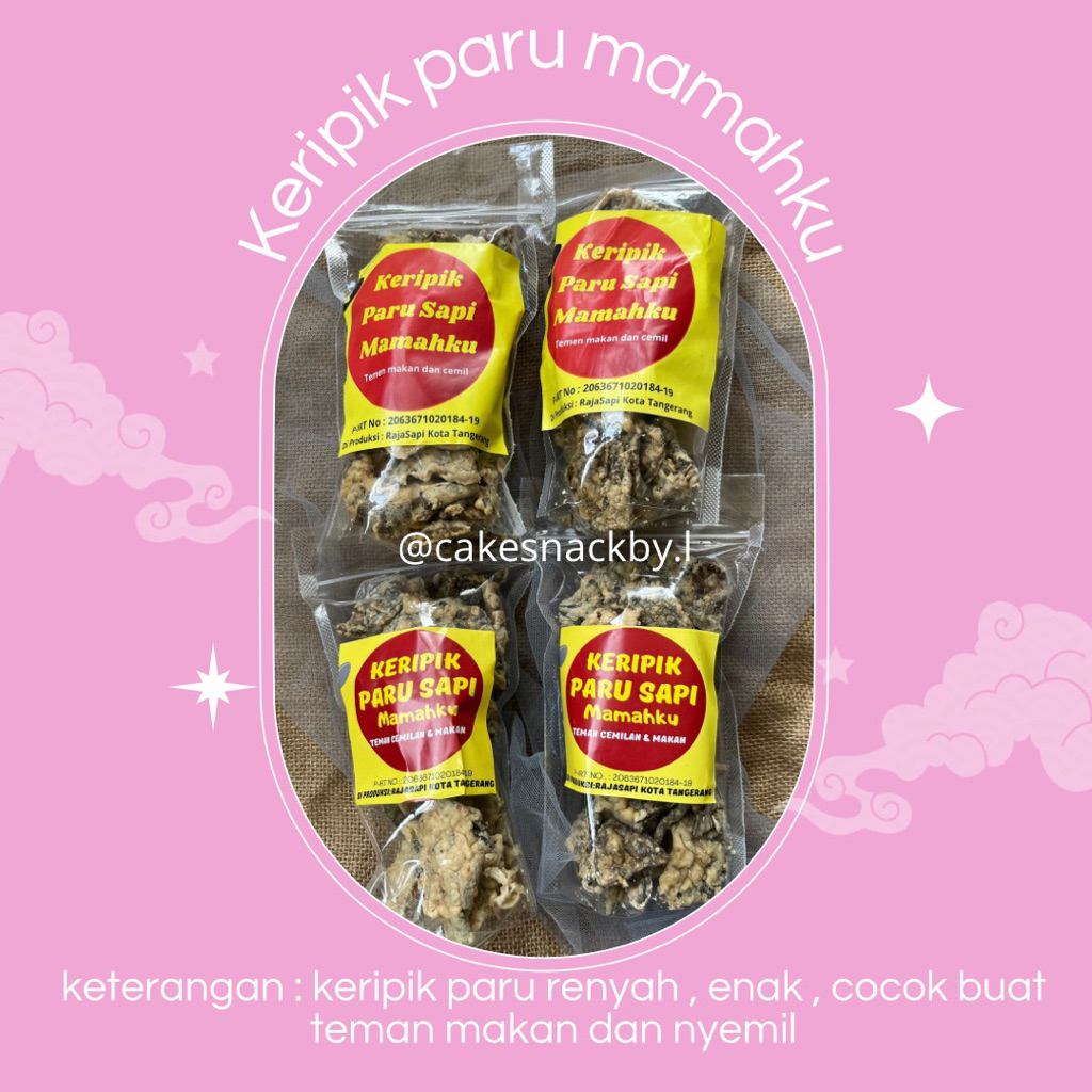

keripik paru mamahku 100 gram