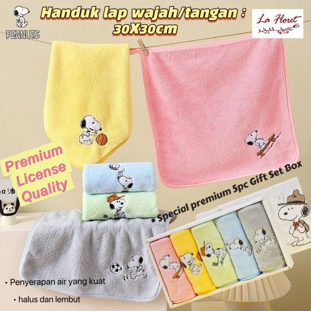 Handuk tangan anak/ Hand Towel karakter tebal dan halus Kemasan Gift Box cocok untuk hadiah