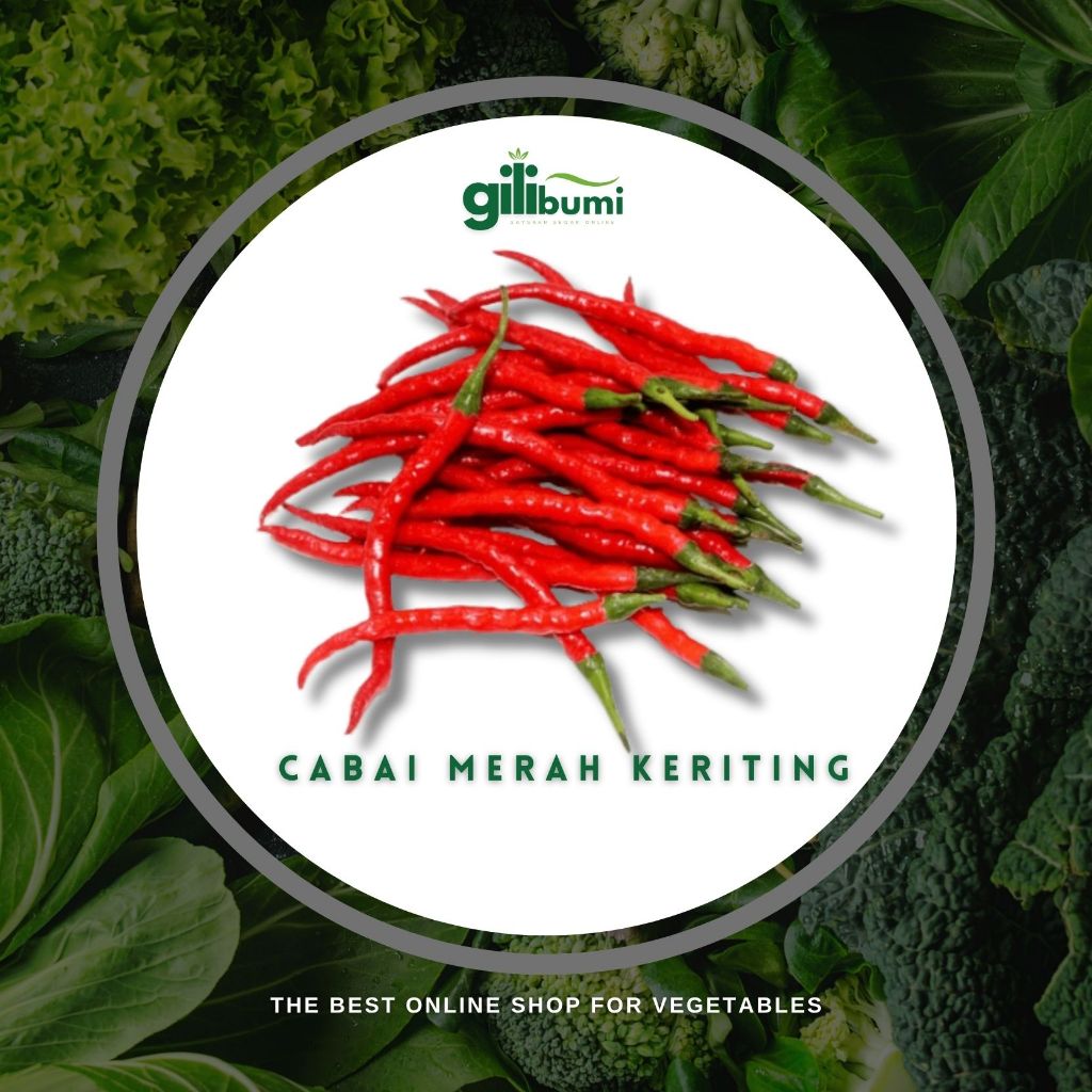 

Cabai Keriting Merah (100gr)