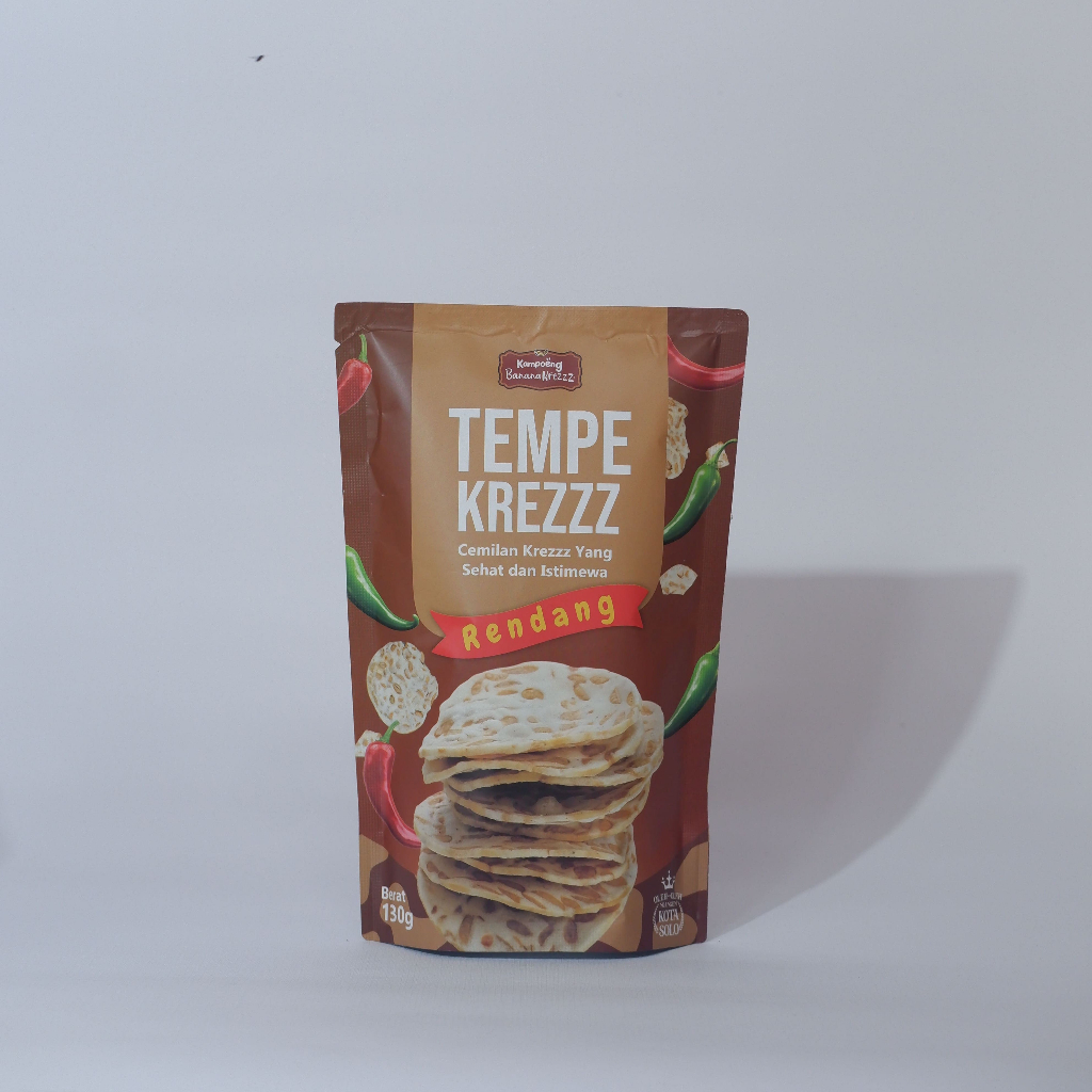 

Tempe Krezzz Rendang I Keripik Tempe Gurih-Pedas