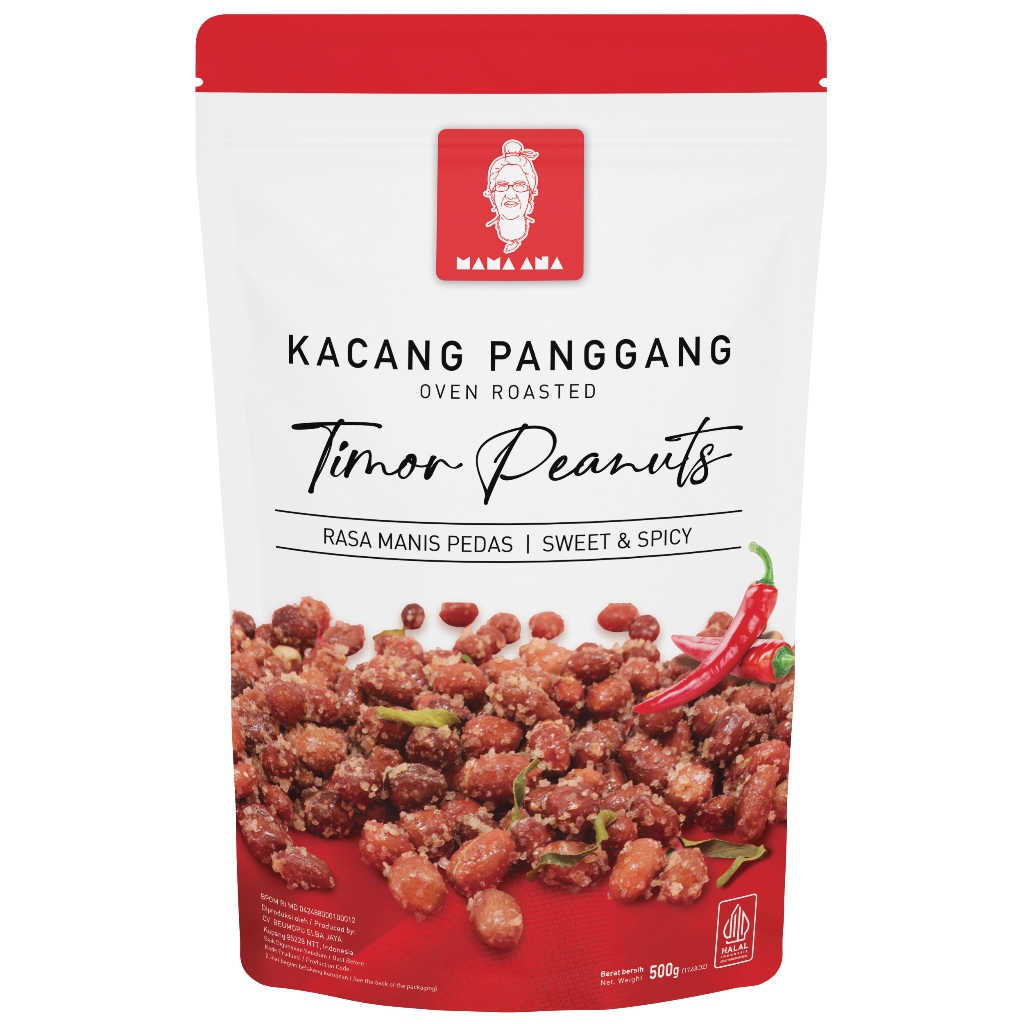 

Kacang Timor Panggang rasa ManisPedas
