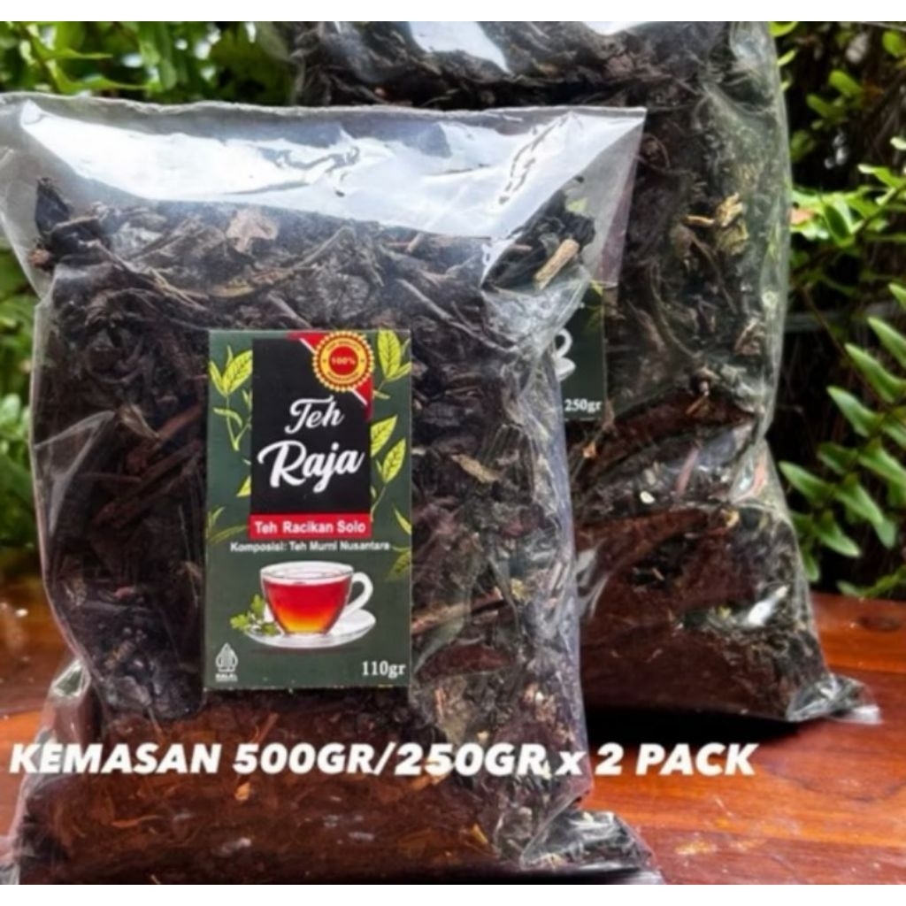 

Teh racik khas solo asli TEH RAJA 500 gram