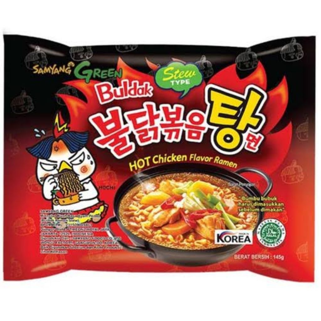 

[Halal BPOM RI] Samyang Stew Mi Instan Hot Chicken Ramen 145 gr