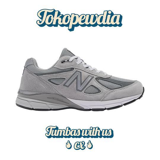 New Balance 990 V4 Grey Silver MiUSA (U990GR4)