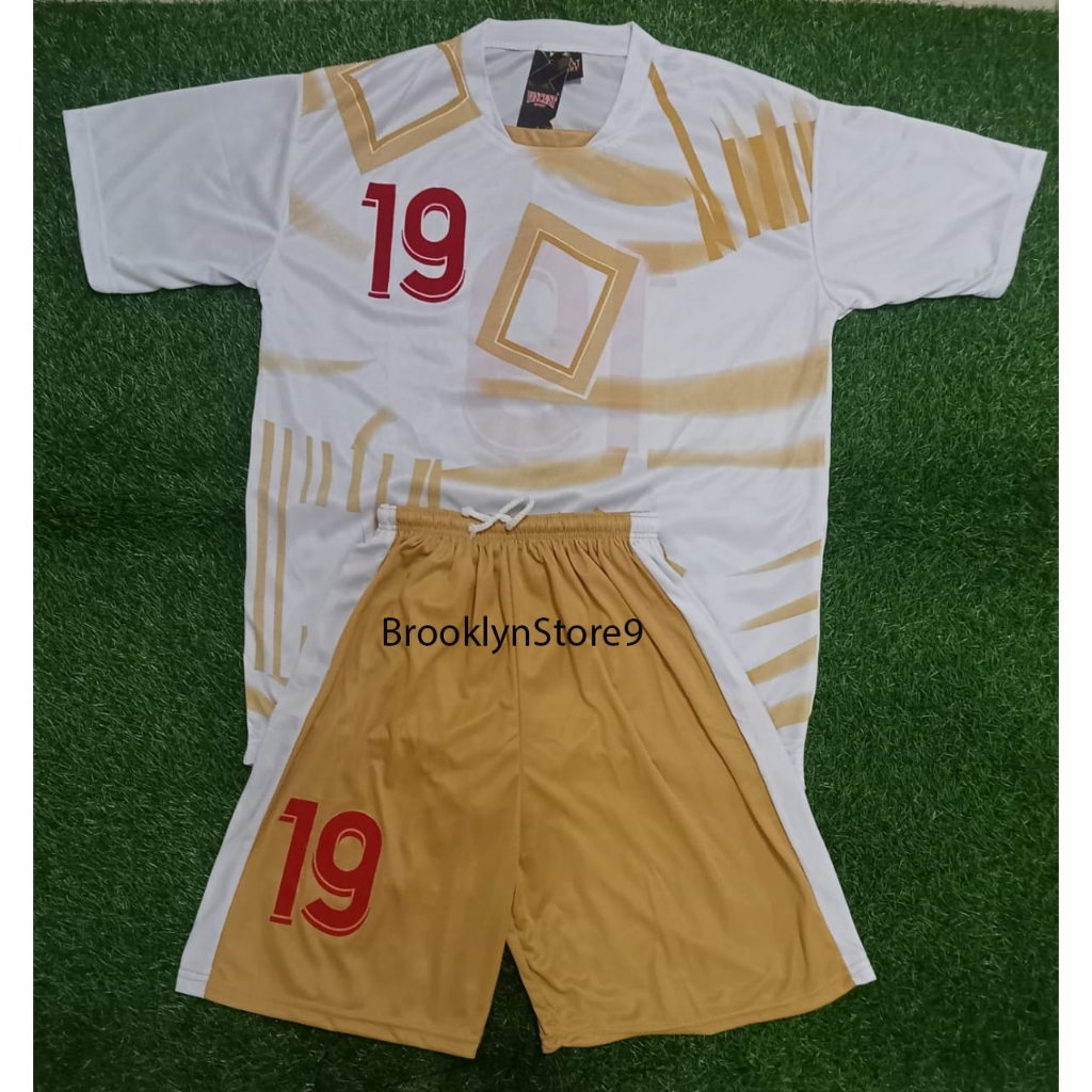Setelan Bola Kaos Tim Bola Jersey Tim Futsal Bola Kaki 18PCS DEWASA