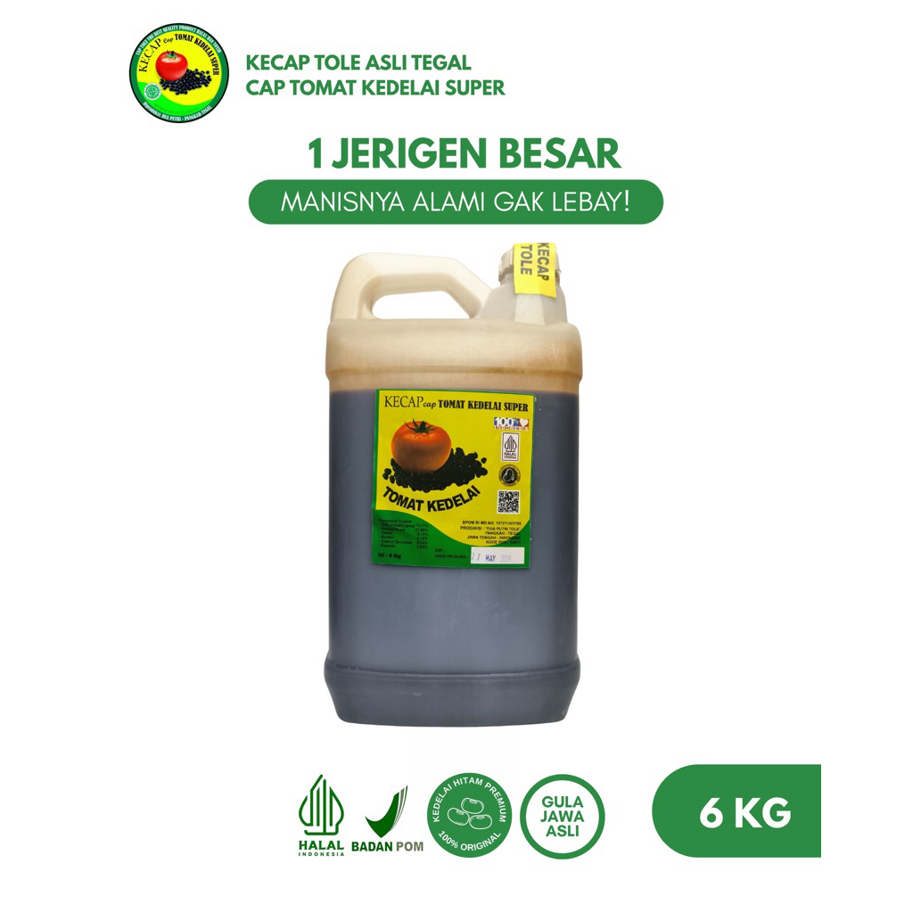 

Kecap Tole 6kg